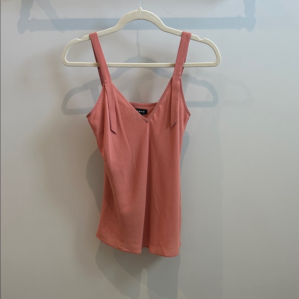 Trouve Coral Camisole Top